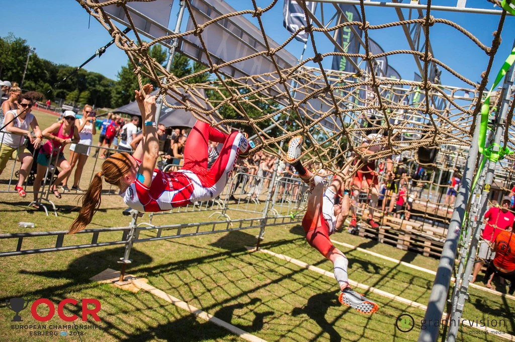 Rywalizacja podczas mistrzostw Europy OCR/ Źródło: Facebook OCR European Championships/ mh-foto.nu