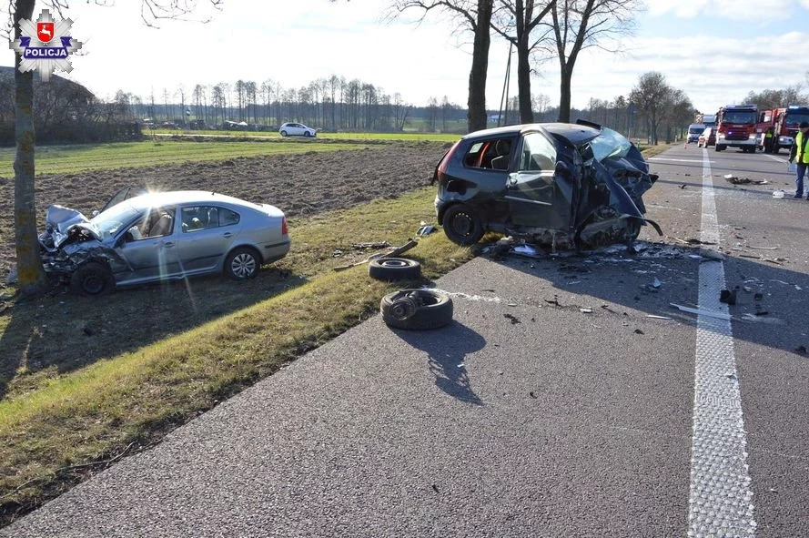 Kierowca punto zginął na miejscu