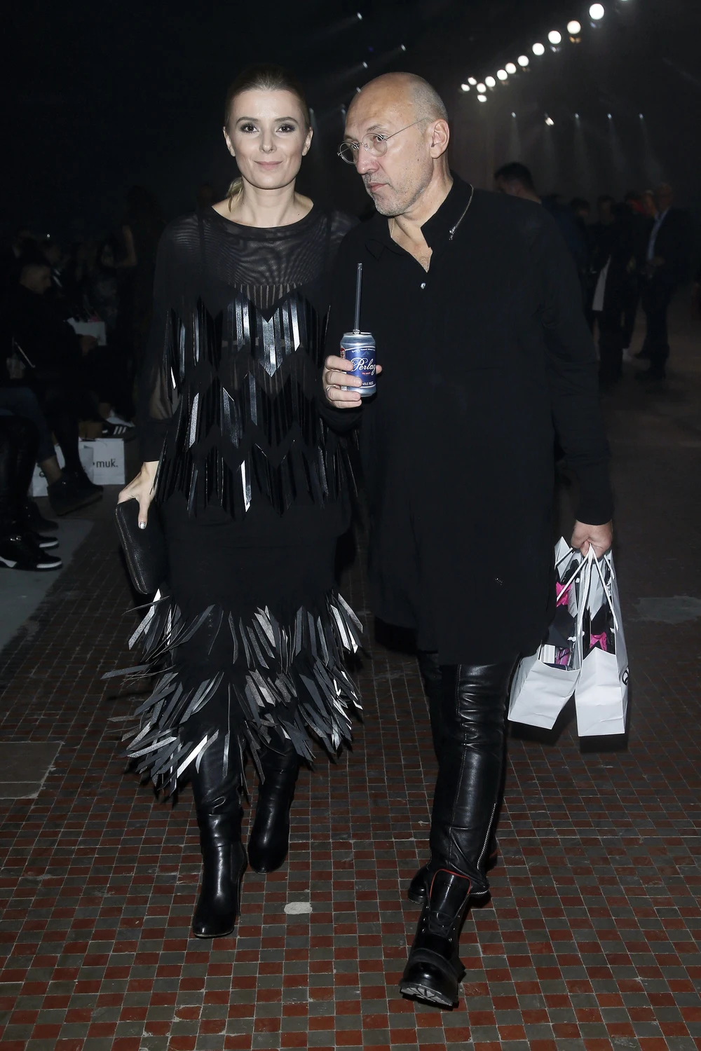 Halina Mlynkova z mężem Halina Mlynkova z mężem