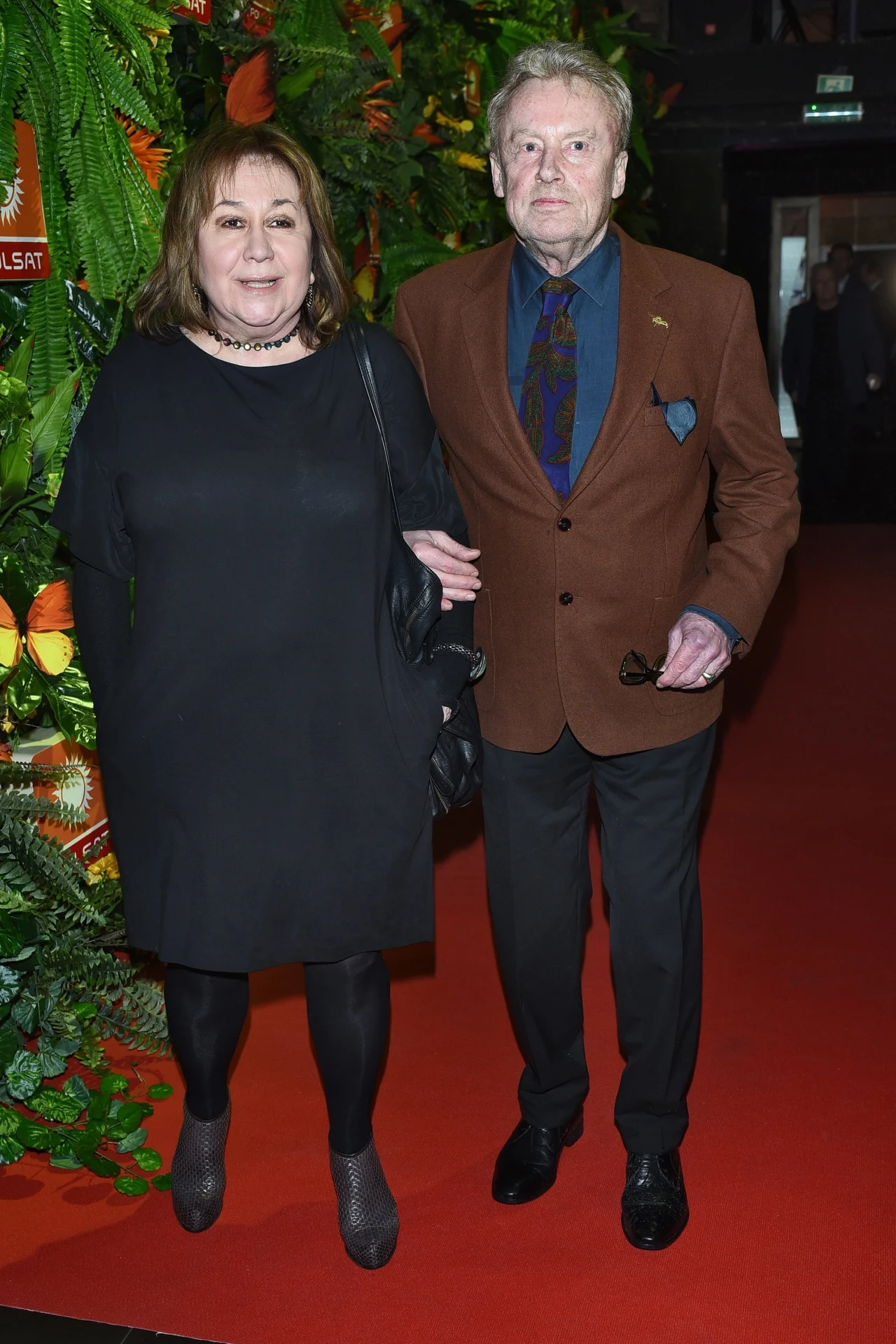 Daniel Olbrychski z żoną Daniel Olbrychski z żoną