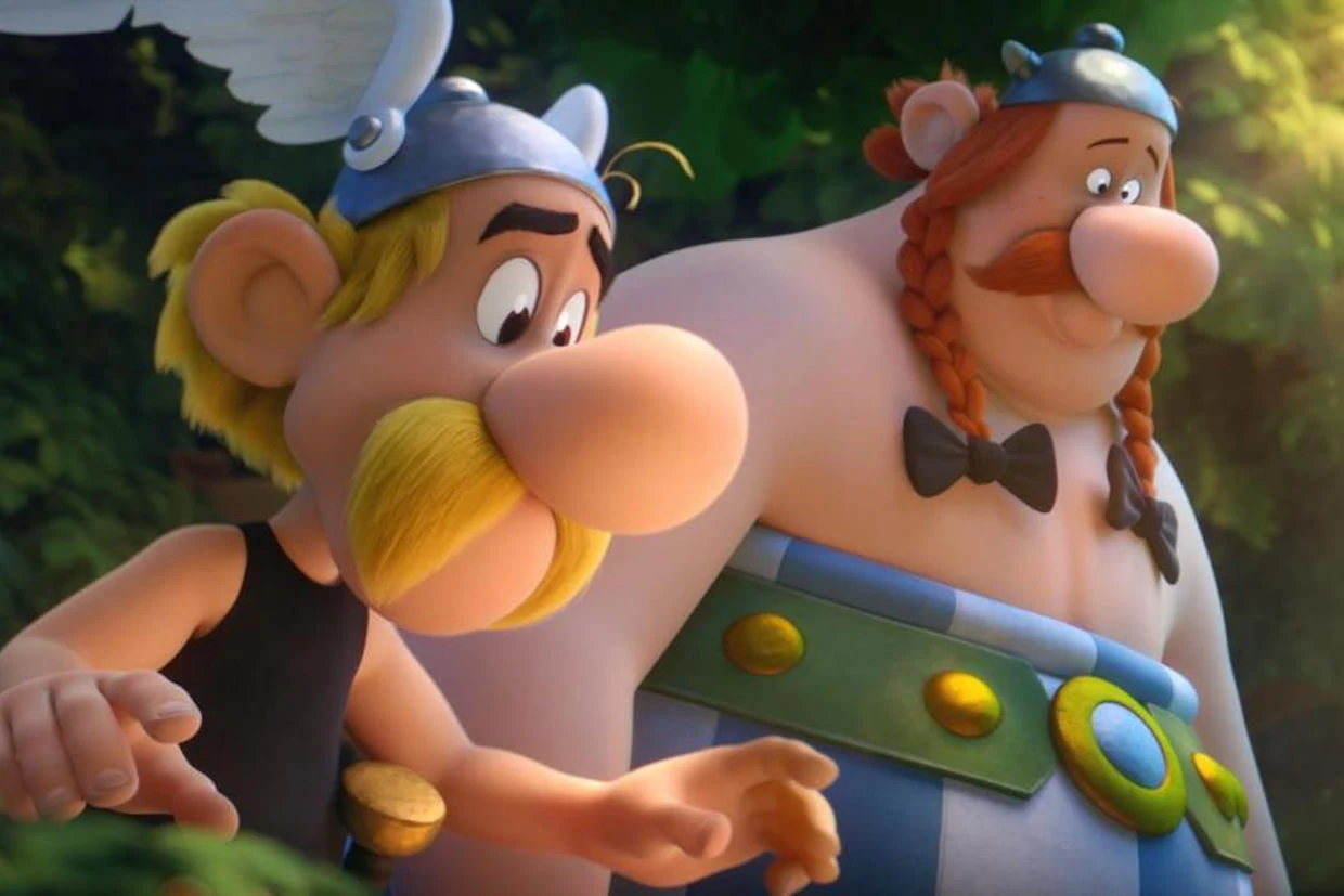 Kadr z animacji "Asteriks i Obeliks. Tajemnica magicznego wywaru" Kadr z animacji "Asteriks i Obeliks. Tajemnica magicznego wywaru"