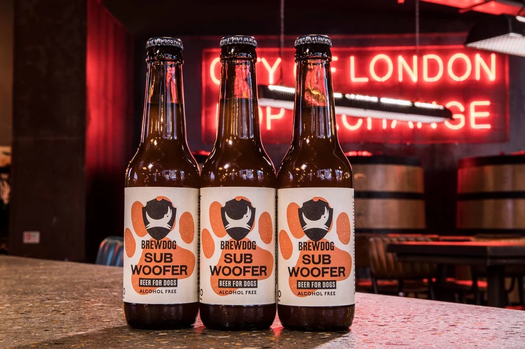 Subwoofer IPA - pierwsze piwo dla psów na bazie normalnego piwa