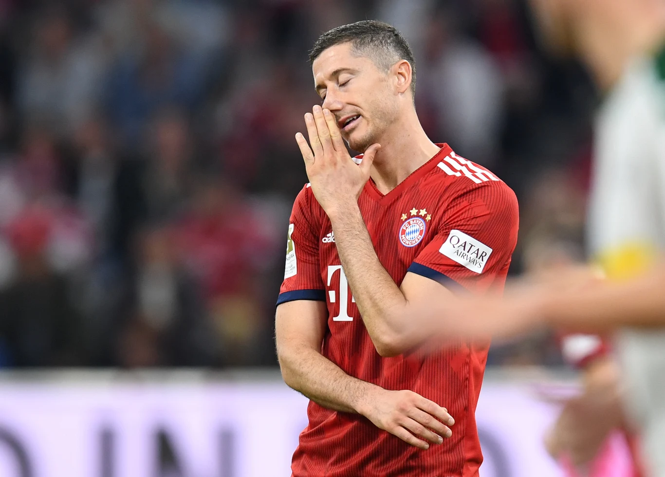 Robert Lewandowski w barwach Bayernu Monachium