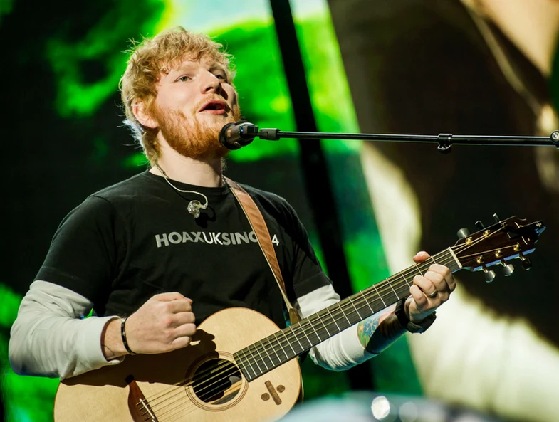 Ed Sheeran wypoczywał w Polsce