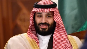 Następca saudyjskiego tronu książę Muhammad ibn Salman.