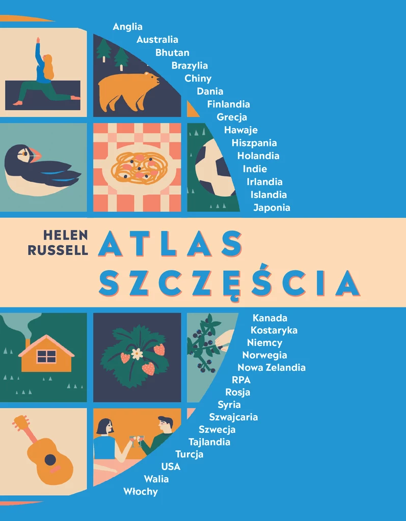 Okładka książki „Atlas szczęścia"