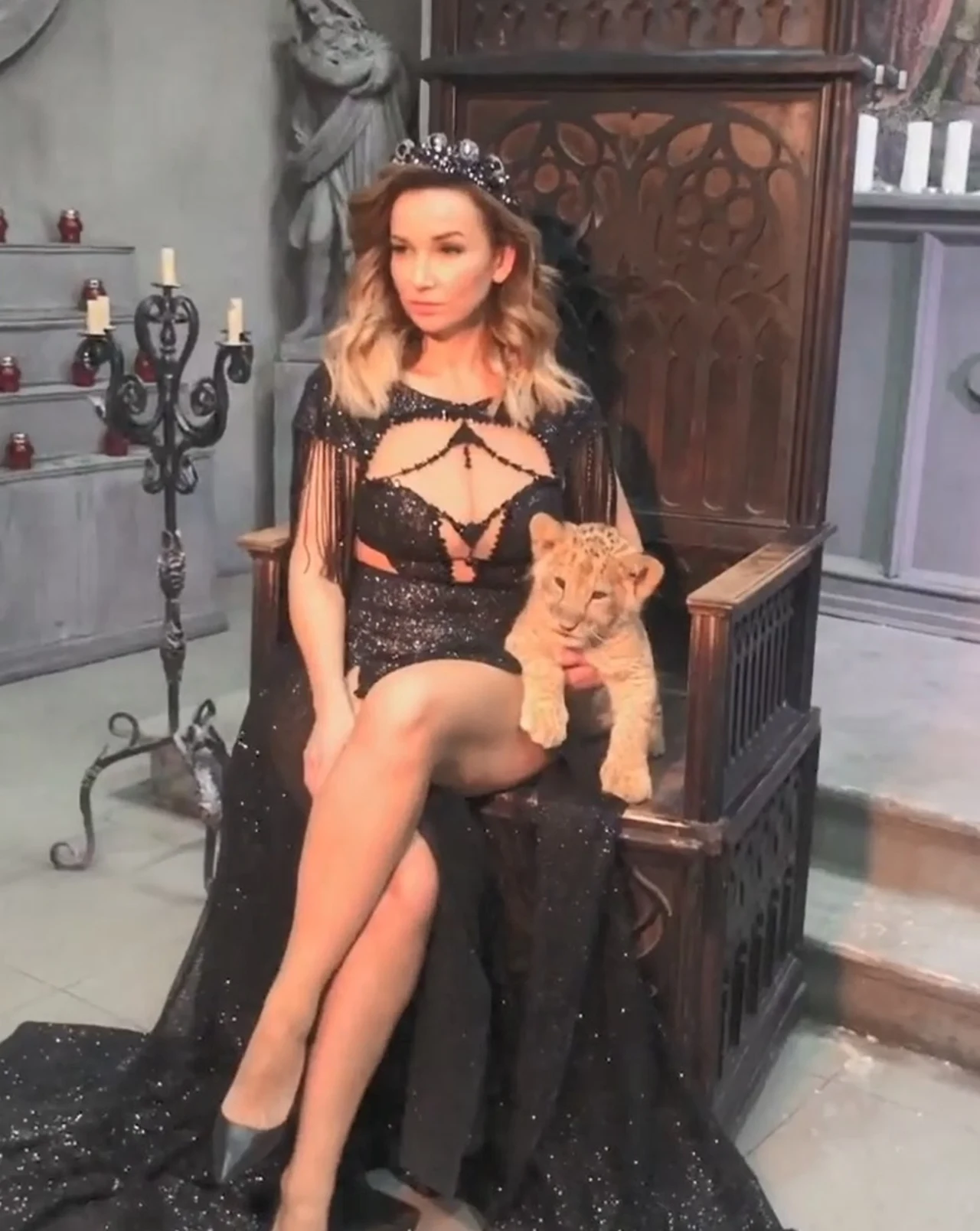 Anfisa Chekhova podczas sesji zdjęciowej, fot. CEN/@achekhova