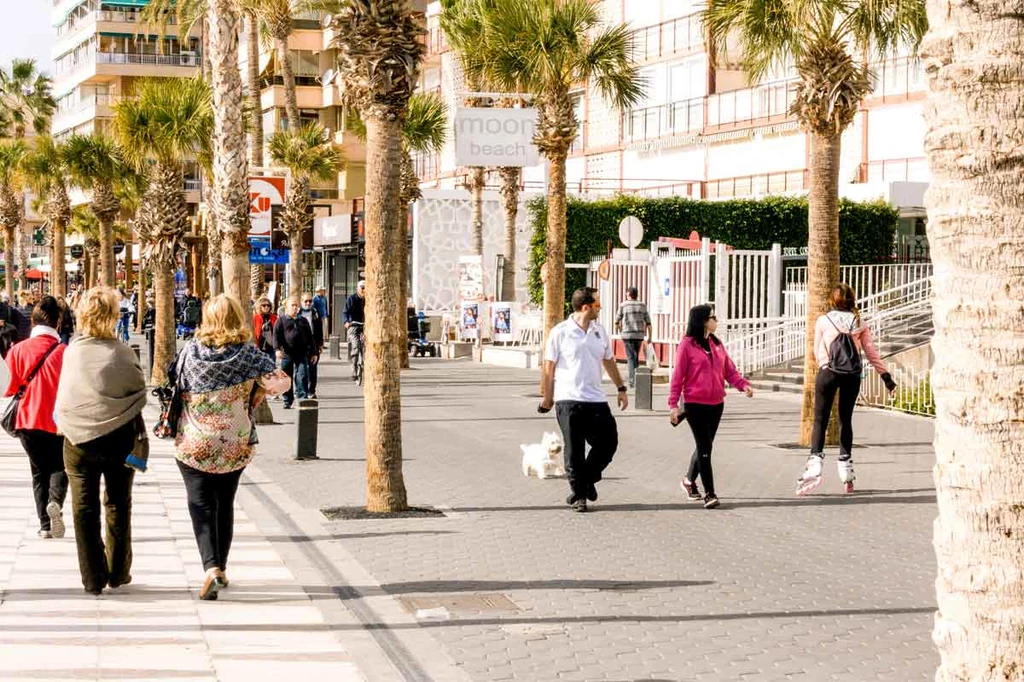 Zima w Alicante nie jest dokuczliwa