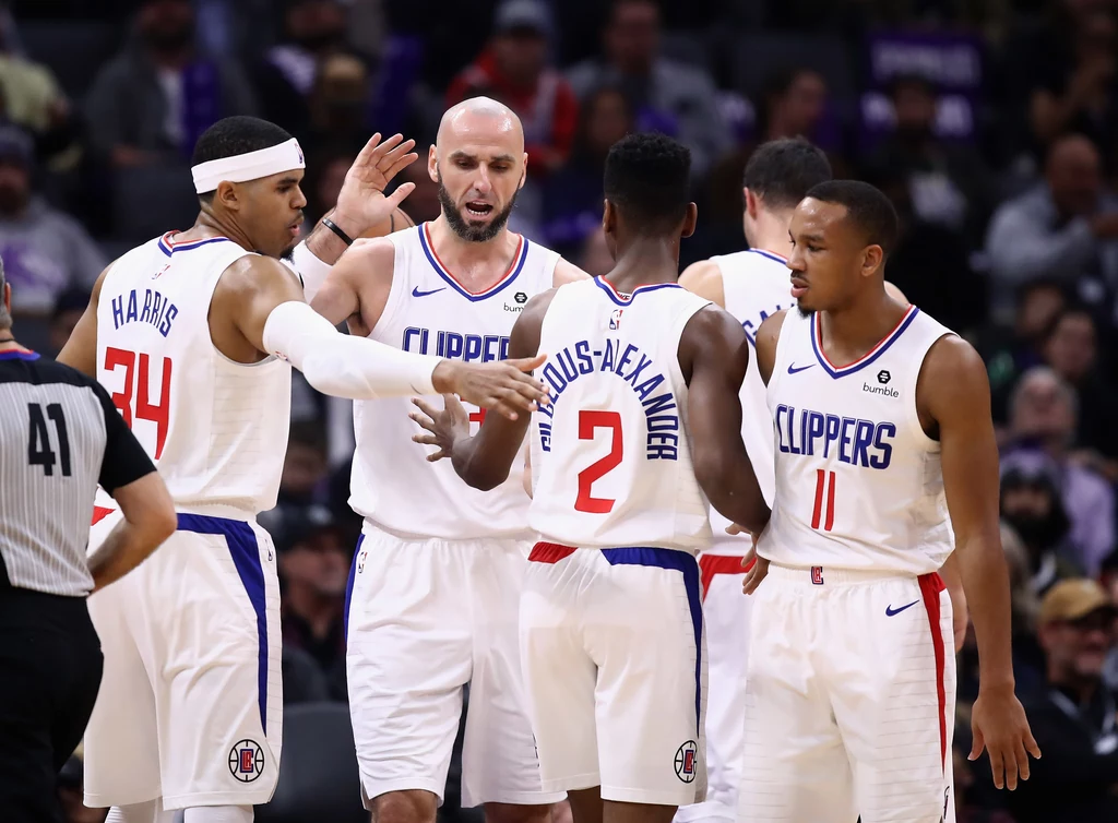 Marcin Gortat w barwach Los Angeles Clippers Marcin Gortat w barwach Los Angeles Clippers