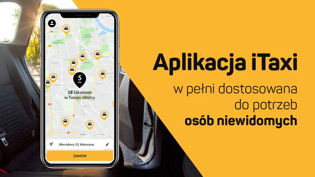 Nowa wersja aplikacji iTaxi jest już dostępna na iOS