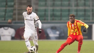 Michał Kucharczyk (z lewej) i Elhadji Pape Diaw (z prawej)