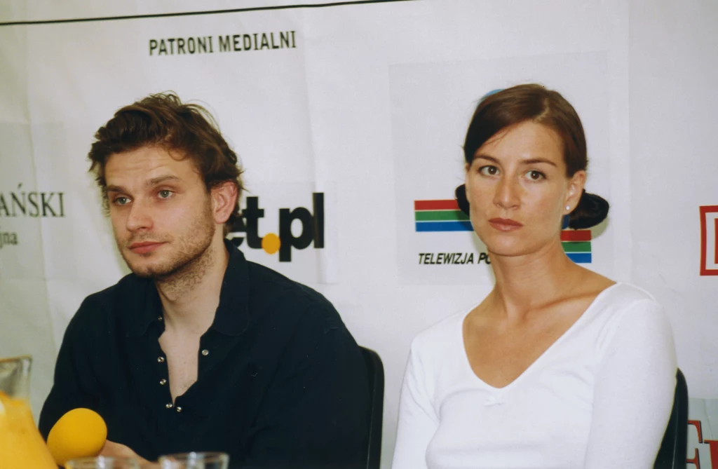 Maja Ostaszewska i Łukasz Barczyk, festiwal w Kazimirzu Dolnym, 2001
