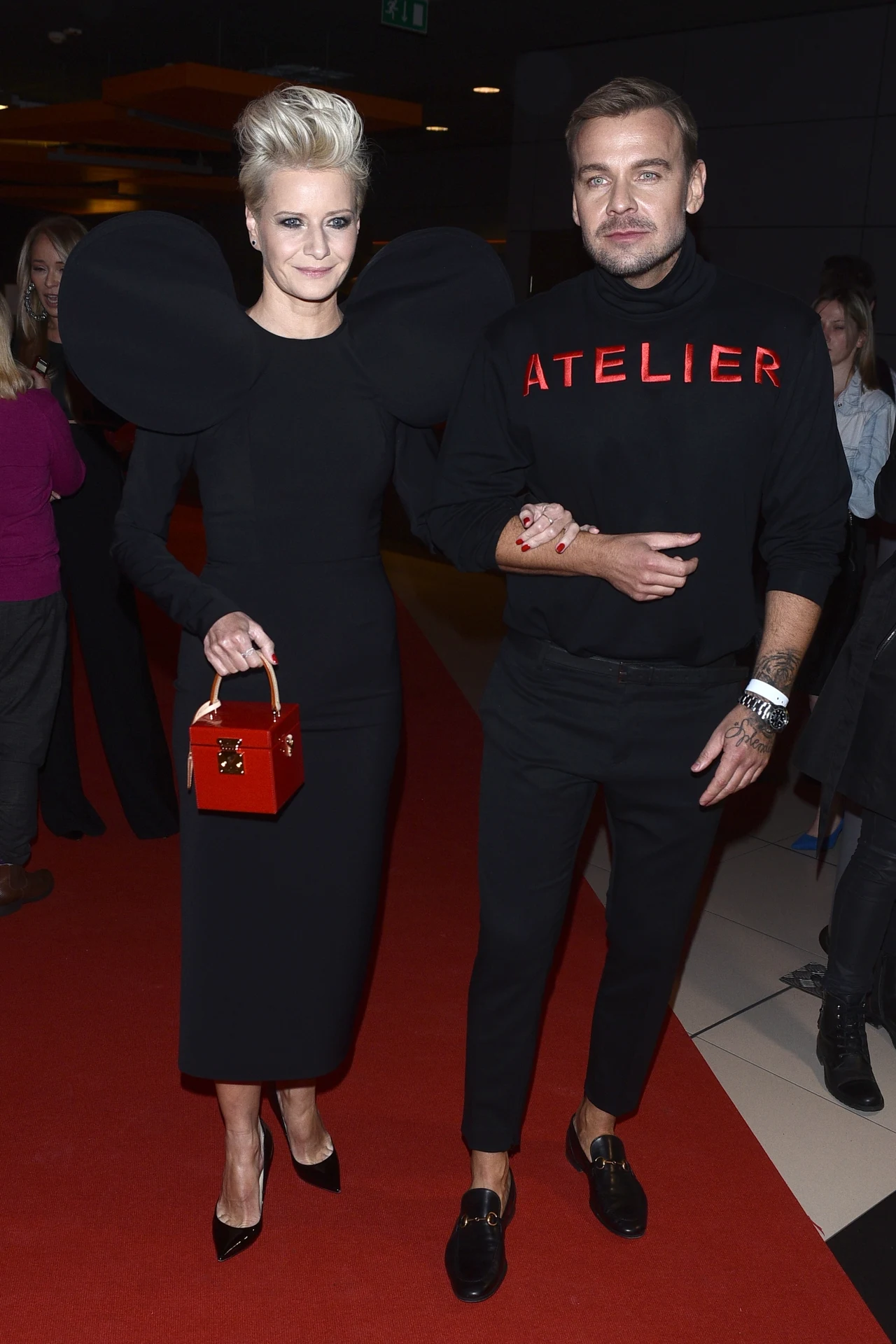 Małgorzata Kożuchowska i Dawid Woliński