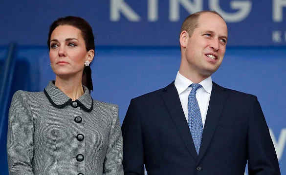 Księżna Kate i i William, książę Cambridge