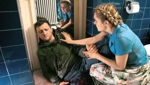 Ula znajdzie w łazience rannego Bartka