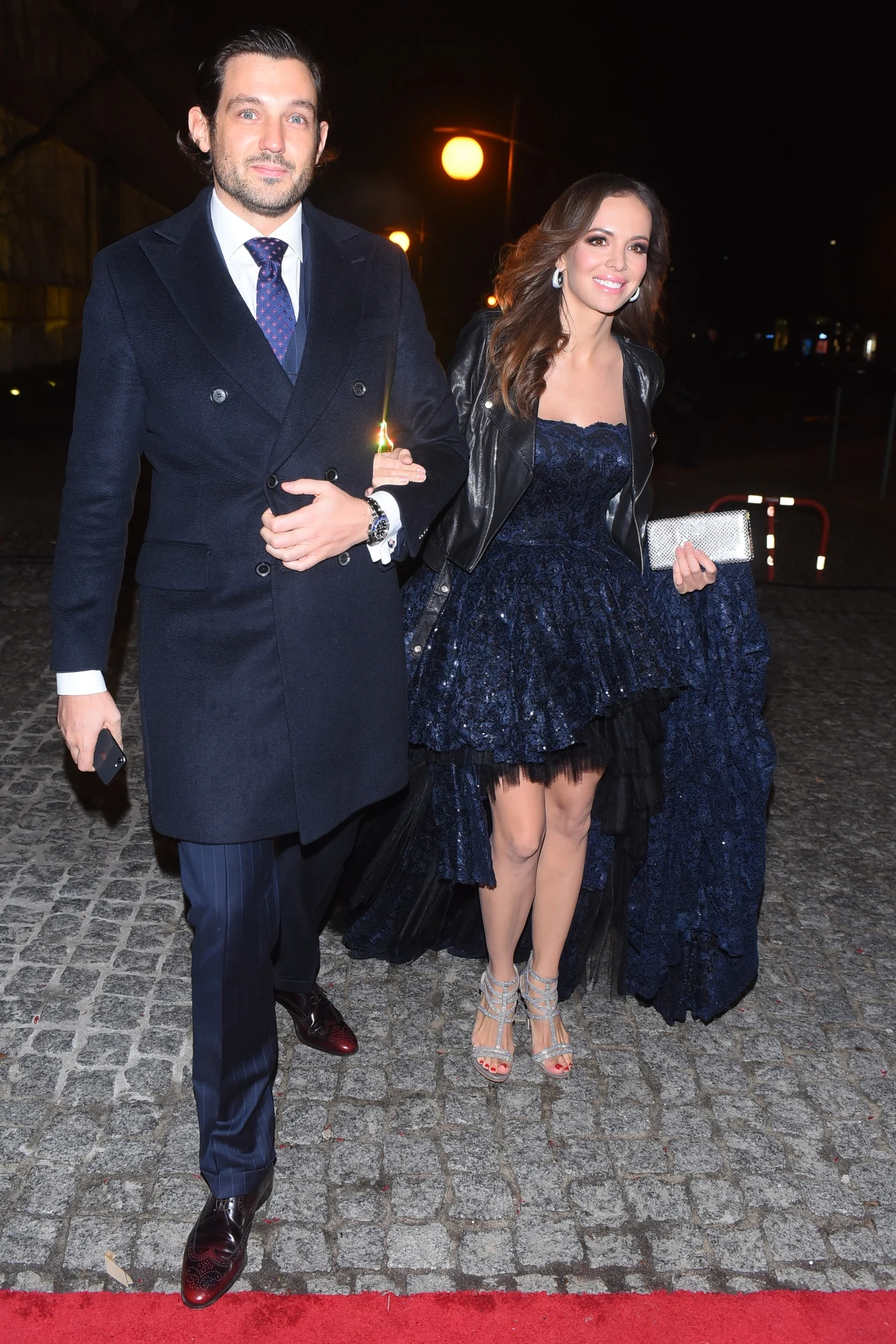 Anna Wendzikowska z partnerem