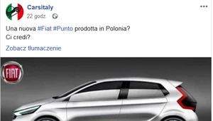 Nowy fiat punto będzie produkowany w Polsce? 