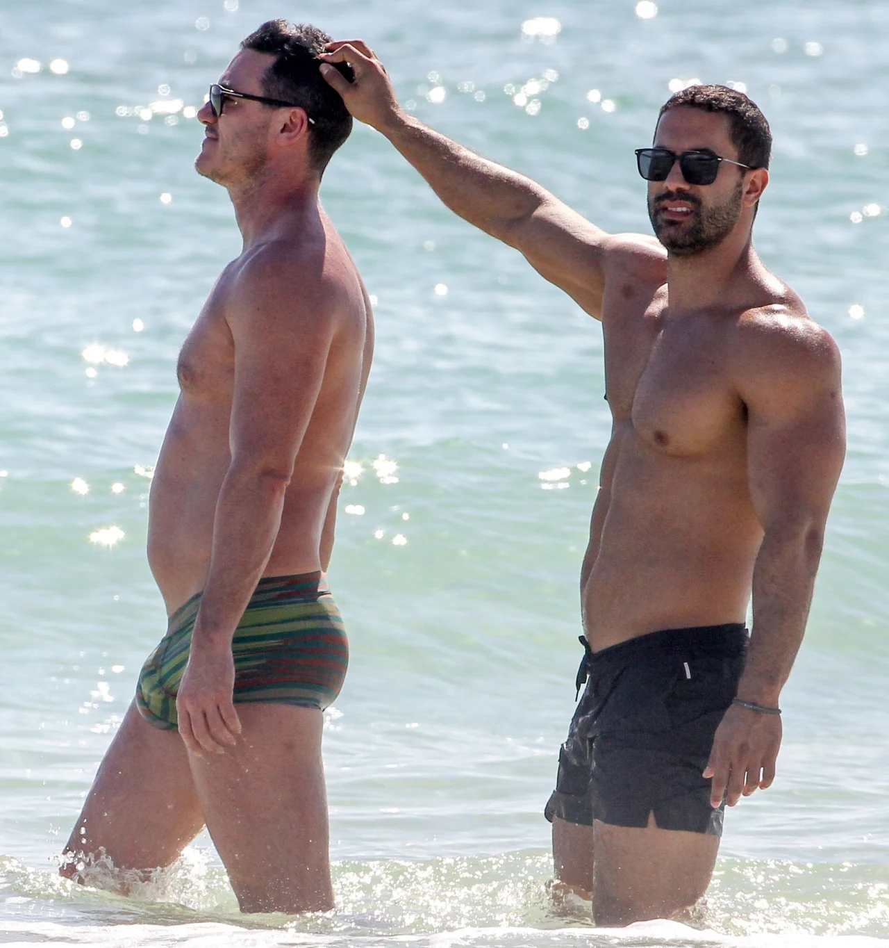 Luke Evans i Victor Turpin Luke Evans i Victor Turpin