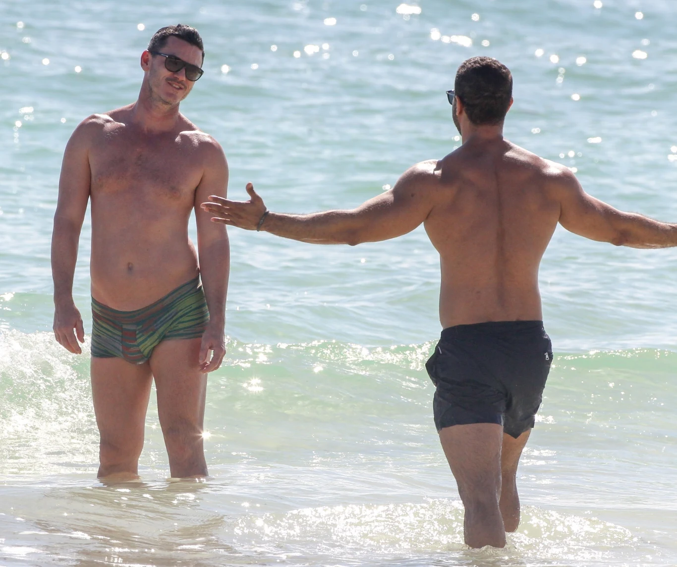 Luke Evans i Victor Turpin Luke Evans i Victor Turpin