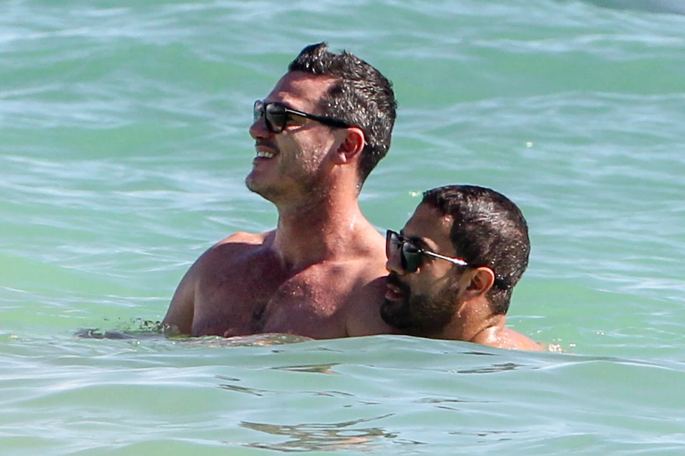 Luke Evans i Victor Turpin Luke Evans i Victor Turpin