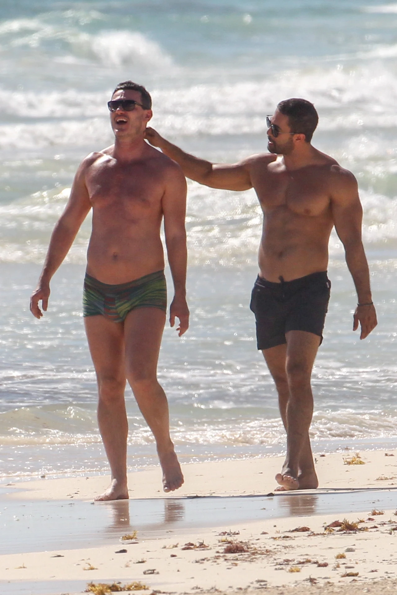 Luke Evans i Victor Turpin Luke Evans i Victor Turpin