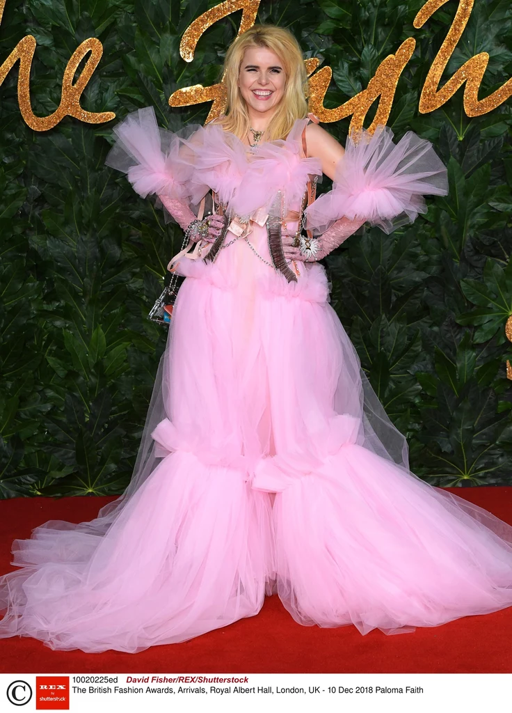 Paloma Faith na gali British Fashion Awards 