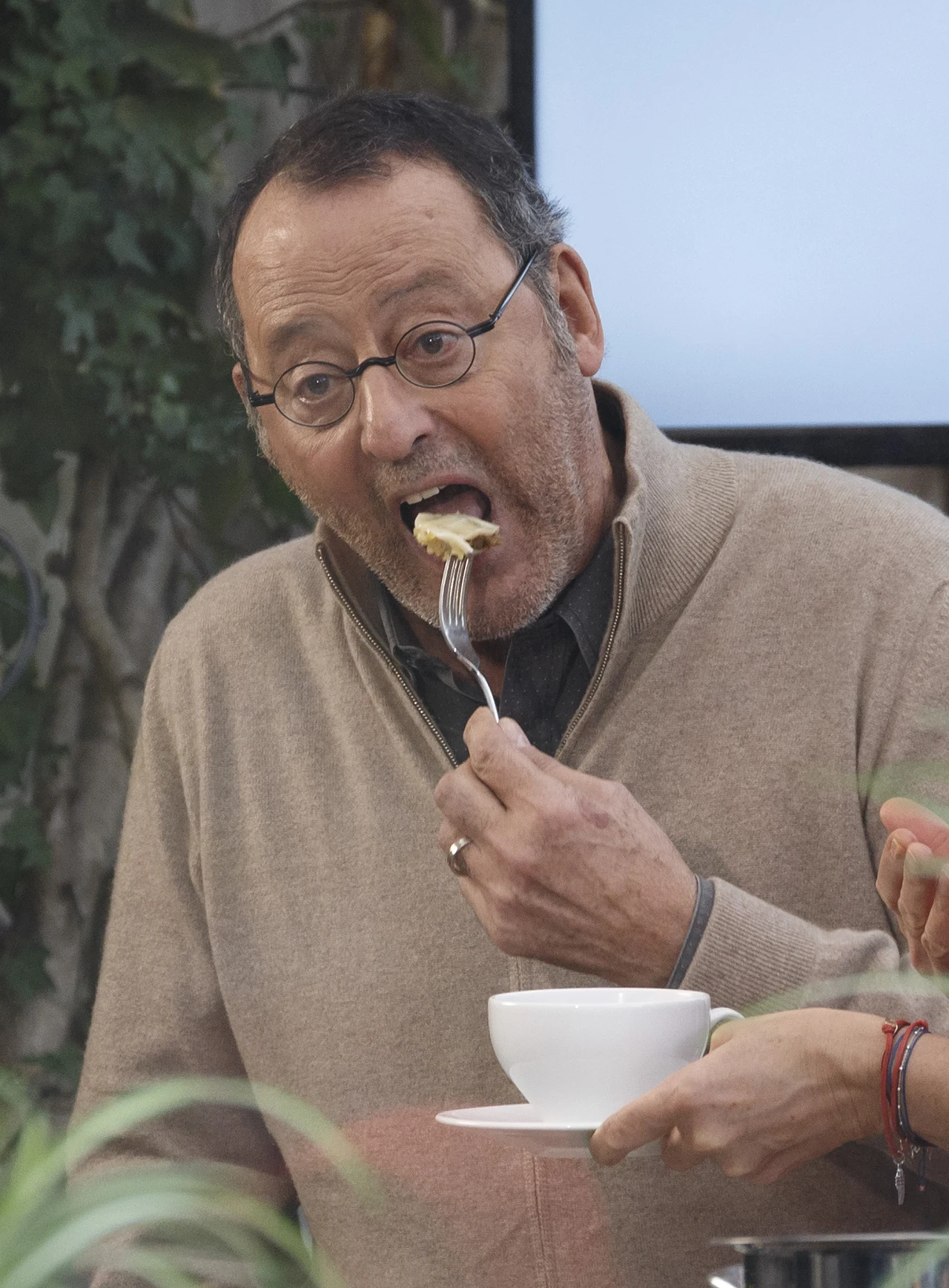 Jean Reno i Ewa Wachowicz w Krakowie, Fot. Tomasz Jagodzinski / ArtService / FORUM