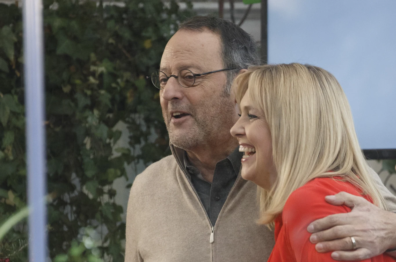 Jean Reno i Ewa Wachowicz w Krakowie, Fot. Tomasz Jagodzinski / ArtService / FORUM