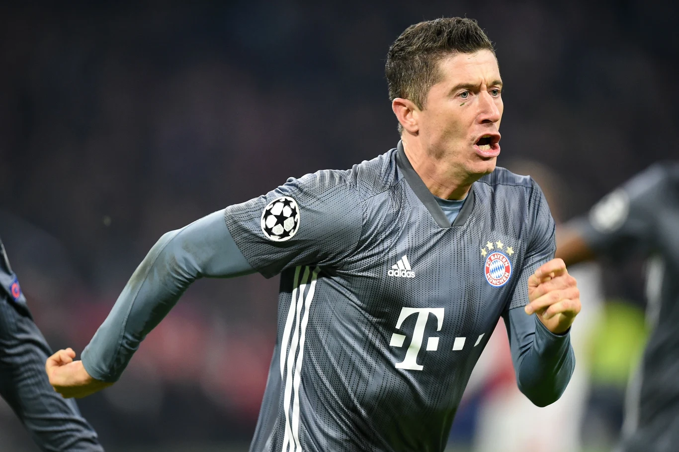 Robert Lewandowski w barwach Bayernu Monachium Robert Lewandowski w barwach Bayernu Monachium