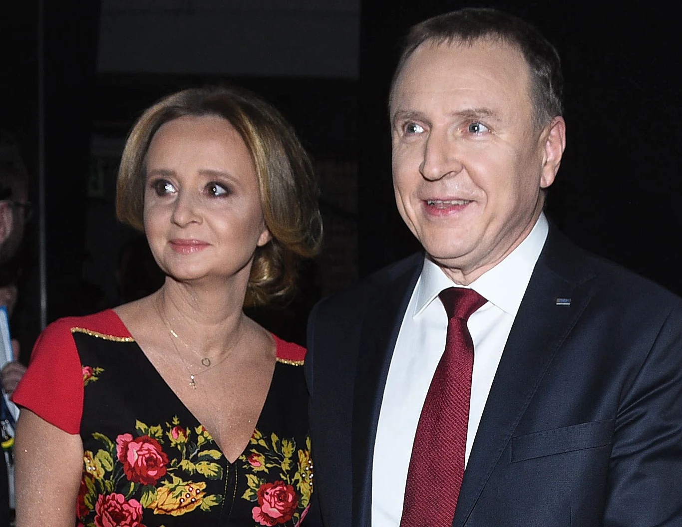 Jacek Kurski z żoną Jacek Kurski z żoną