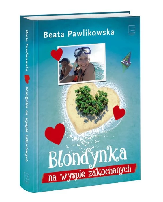 "Blondynka na WYspie Zakochanych" - okładka książki