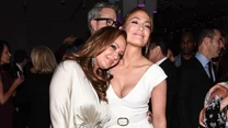 Jennifer Lopez z przyjaciółką Leah Remini, która partneruje jej na ekranie