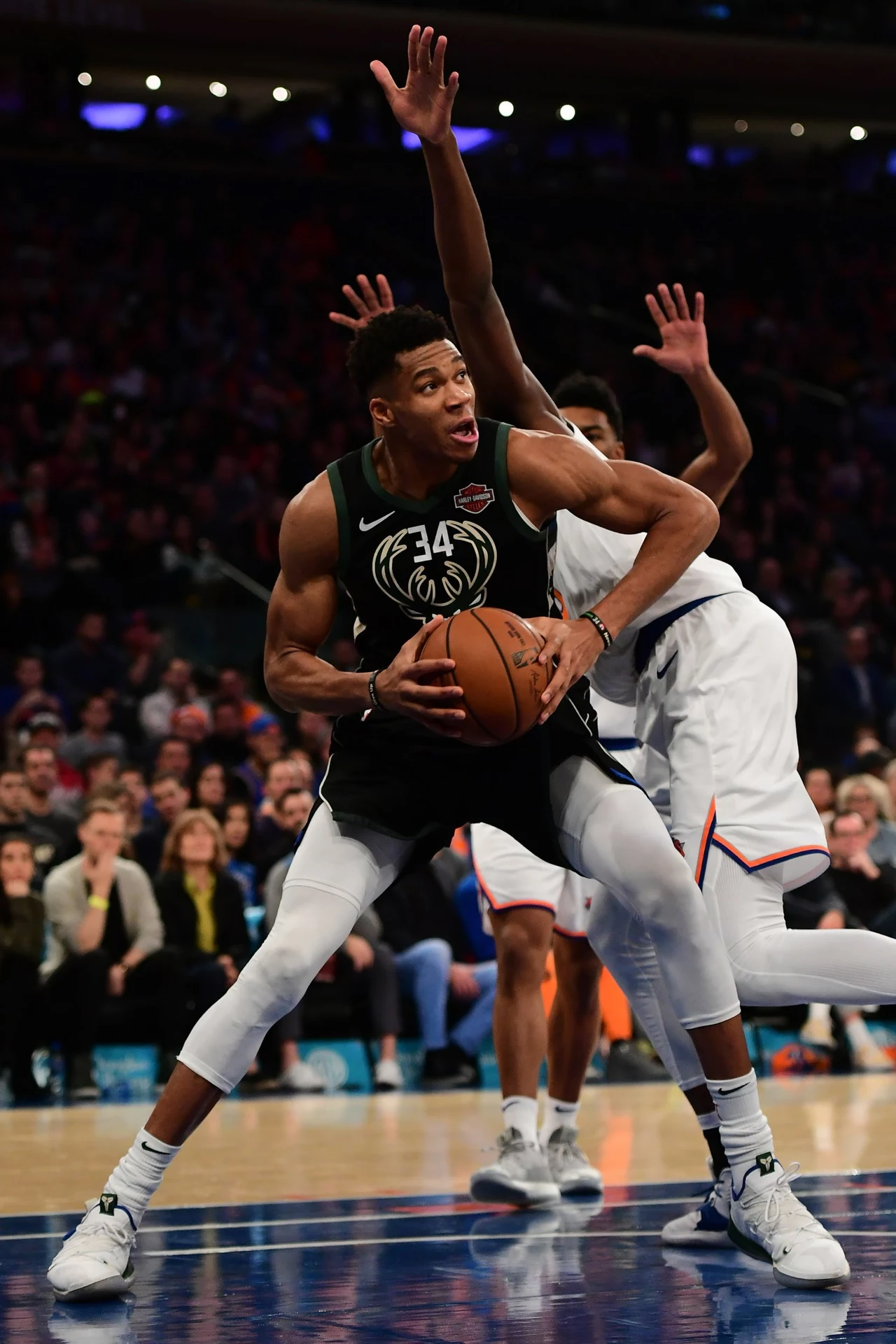 Giannis Antetokounmpo #34 z Milwaukee Bukcs
