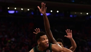 Giannis Antetokounmpo #34 z Milwaukee Bukcs