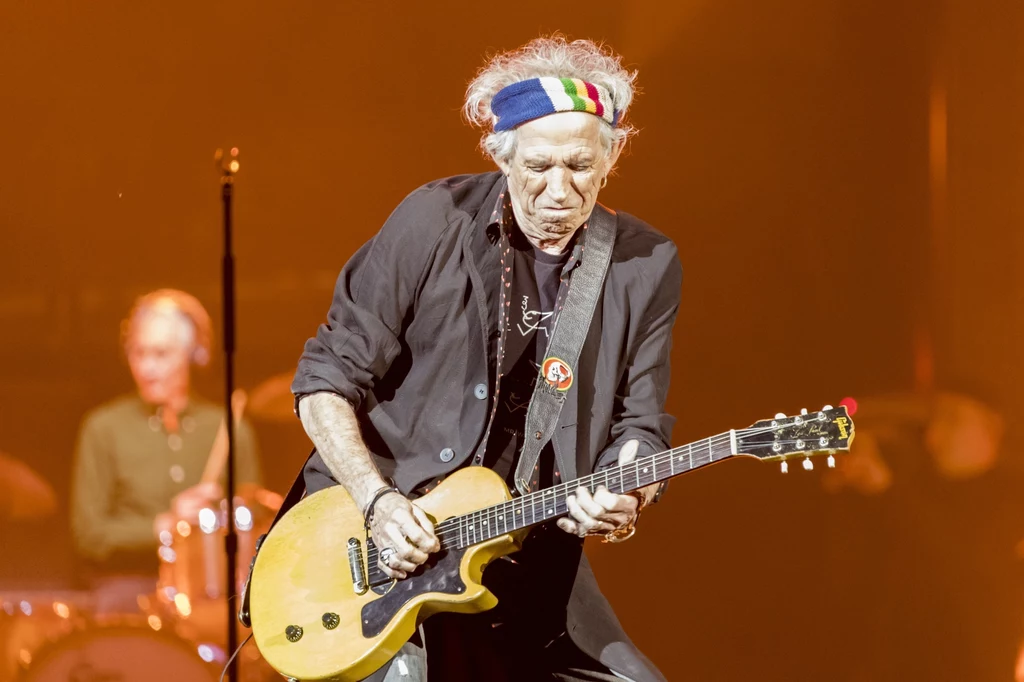 Keith Richards (The Rolling Stones) w akcji