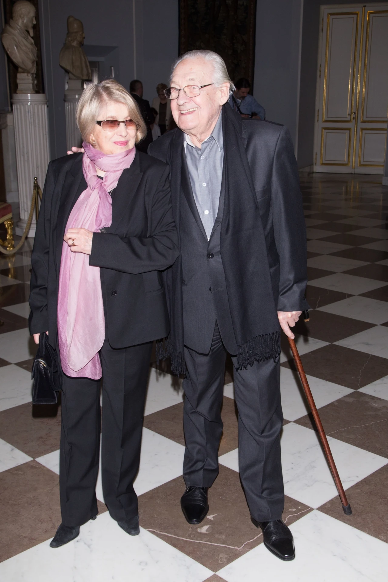 Andrzej Wajda i Krystyna Zachwatowicz Andrzej Wajda i Krystyna Zachwatowicz