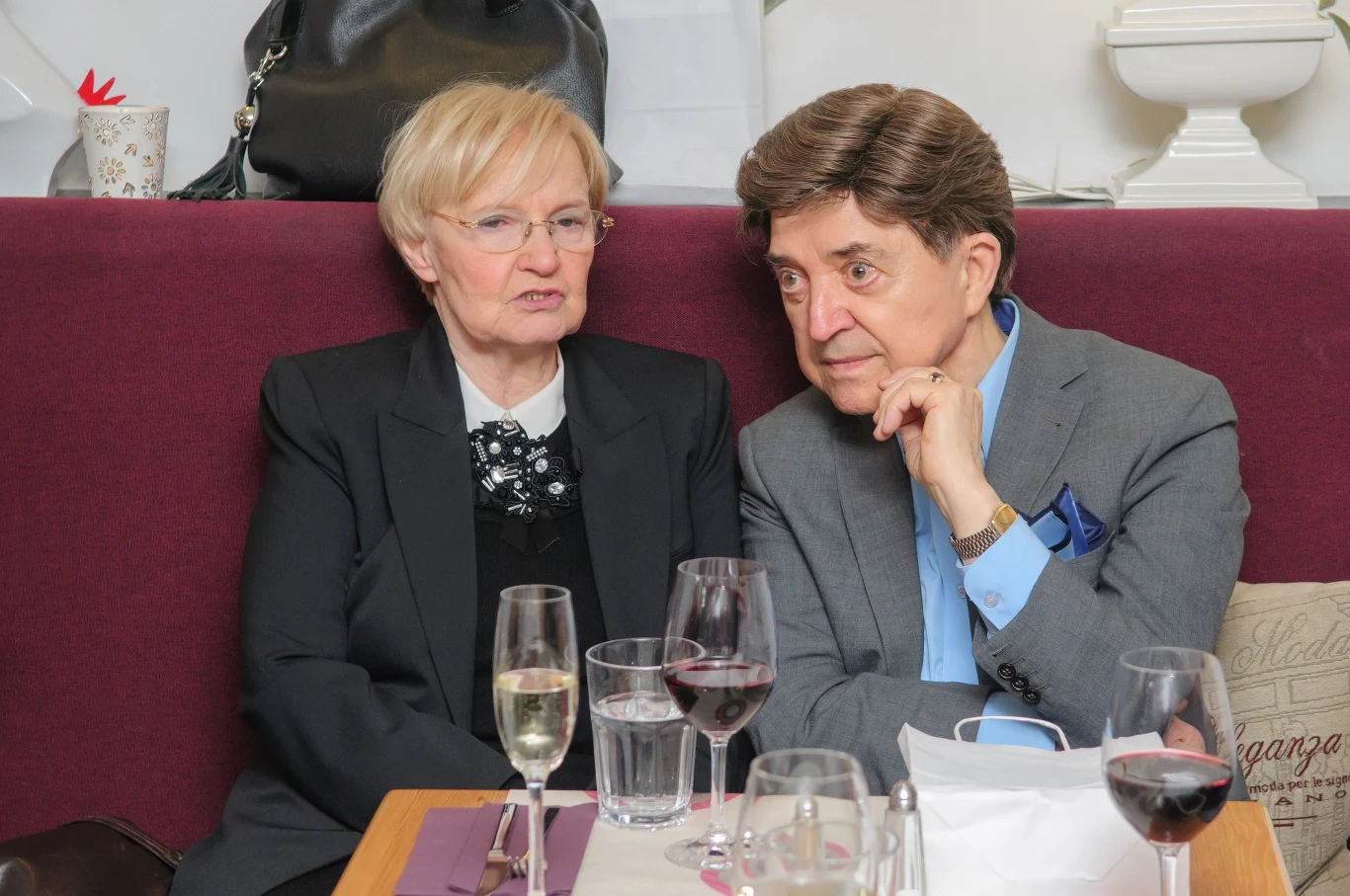 Edyta Wojtczak w 2015 roku. Na zdjęciu z Jerzym Połomskim Edyta Wojtczak w 2015 roku. Na zdjęciu z Jerzym Połomskim