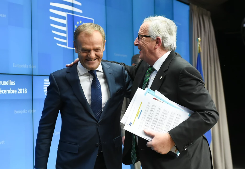 Donald Tusk i Jean-Claude Juncker Donald Tusk i Jean-Claude Juncker