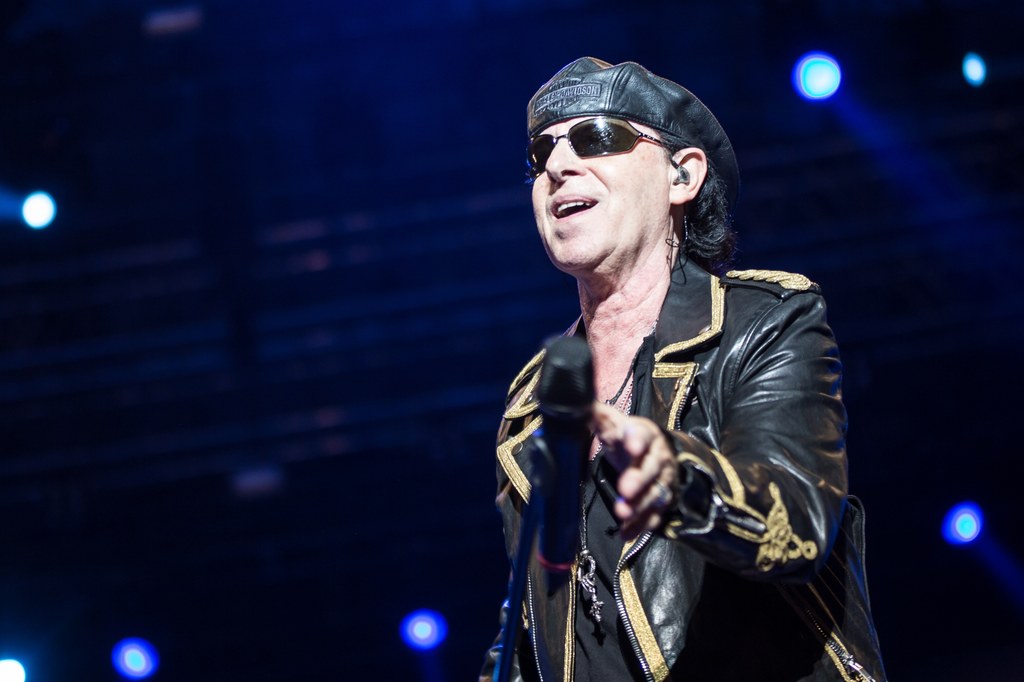 Klaus Meine (Scorpions) w akcji