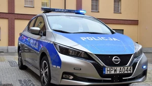 Polska policja ma pierwsze radiowozy na prąd!