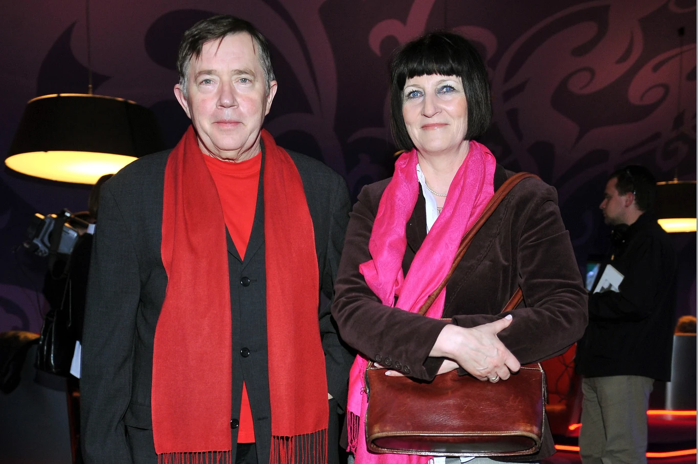 Mieczysław Hryniewicz z żoną, 2008 rok Mieczysław Hryniewicz z żoną, 2008 rok