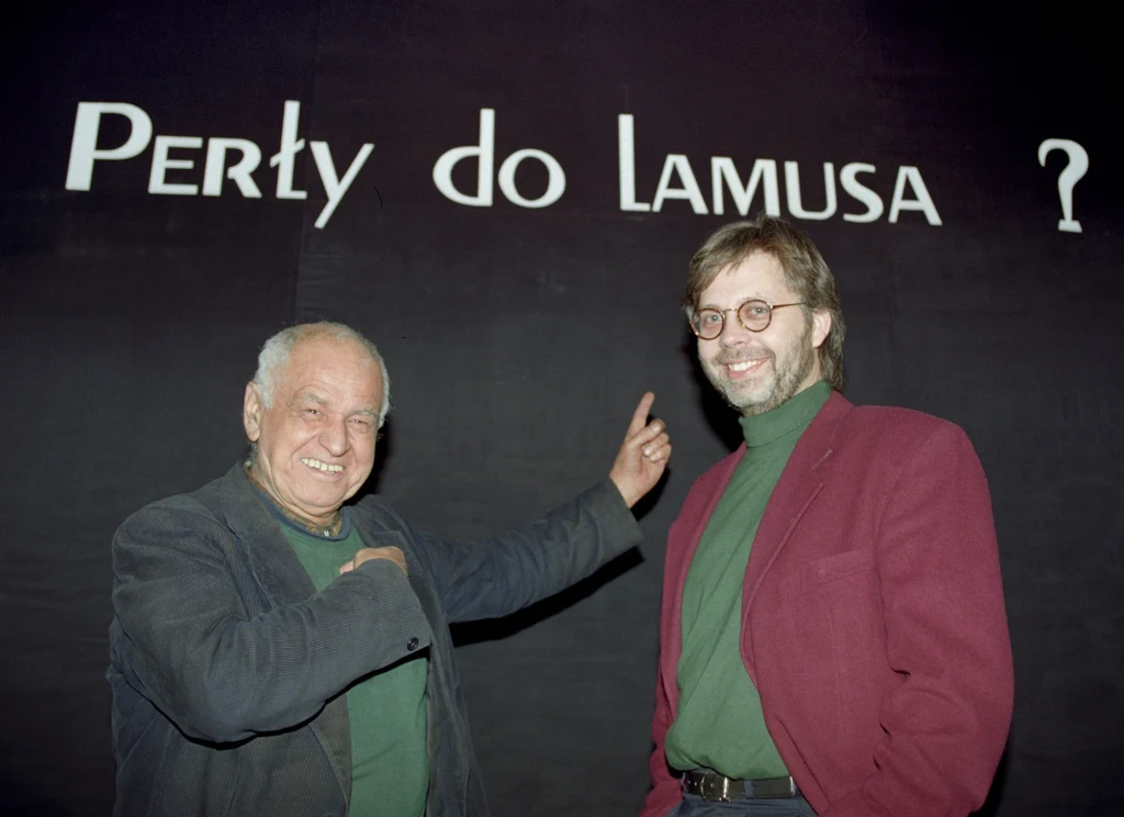 Zygmunt Kałużyński i Tomasz Raczek Zygmunt Kałużyński i Tomasz Raczek