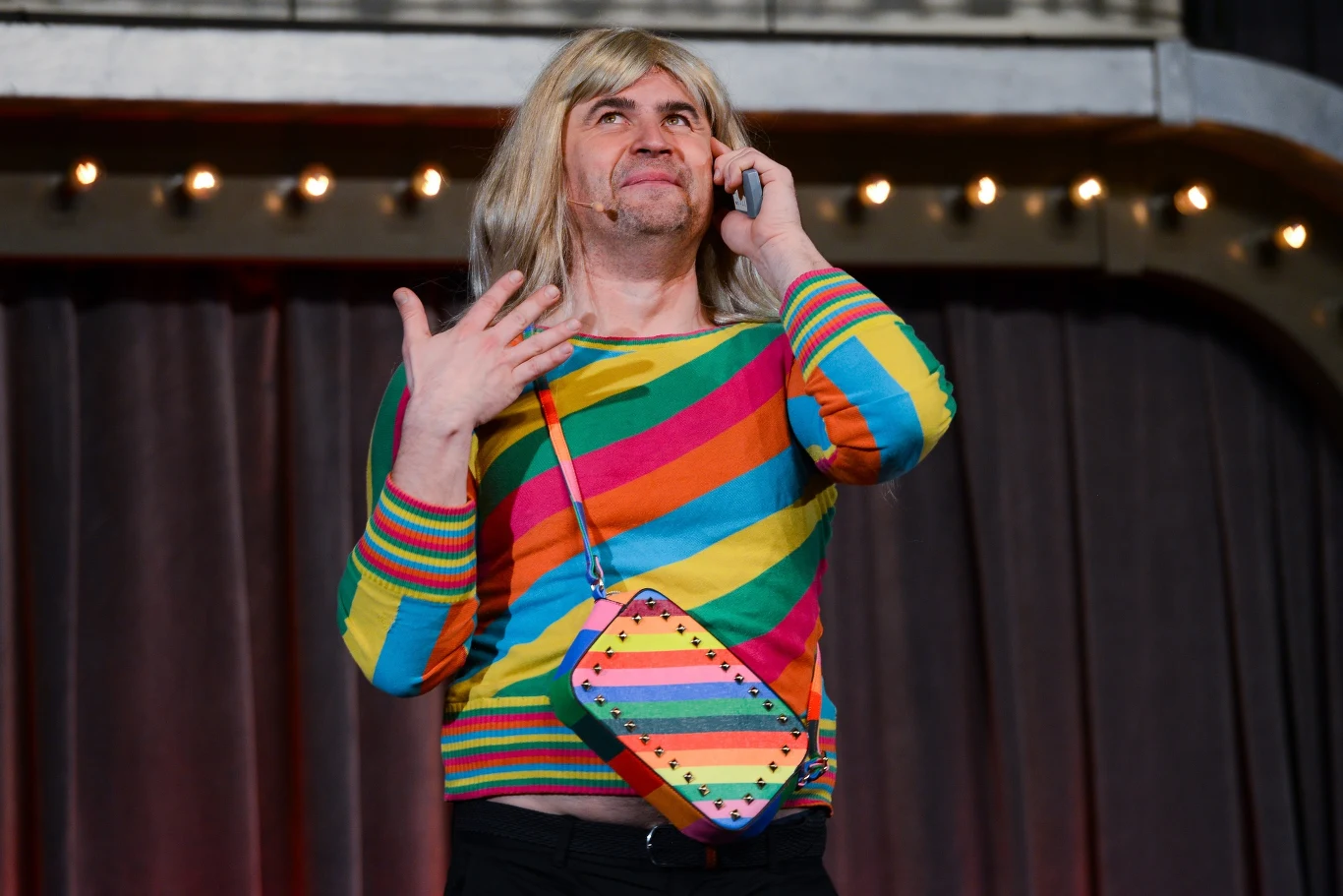 Igor Kwiatkowski jako słynna "Mariolka"