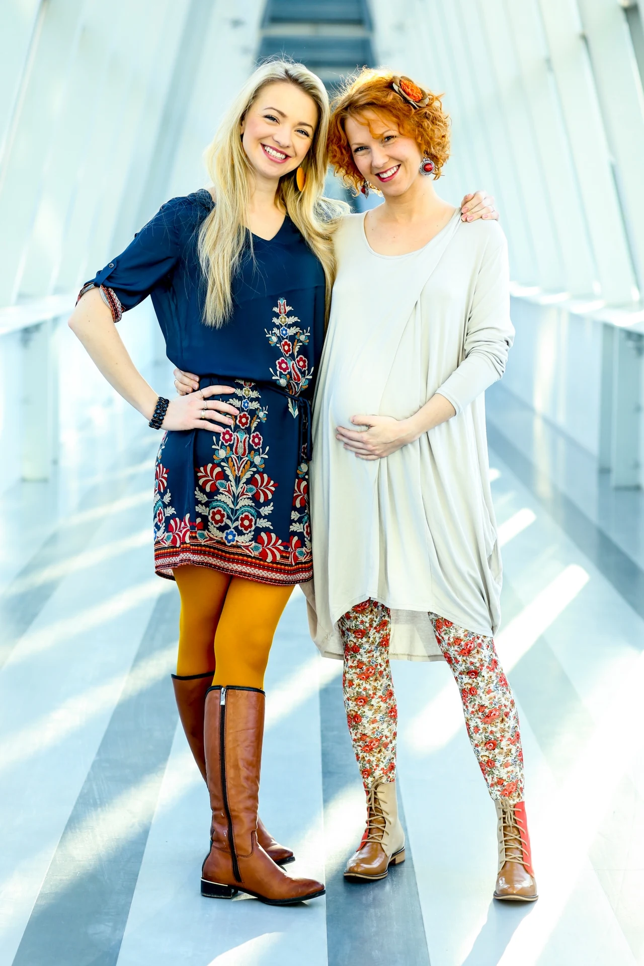 Siostry bardzo się wspierają