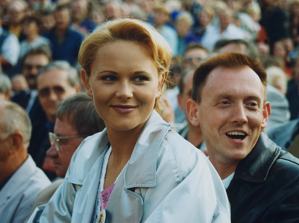 Anna Samusionek i Paweł Burczyk w 1999 roku