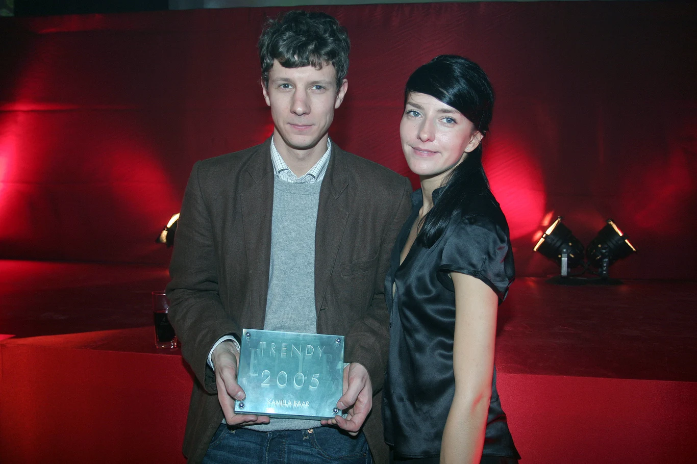 Kamilla Baar z pierwszym mężem, Wojciechem Solarzem. rok 2005 Kamilla Baar z pierwszym mężem, Wojciechem Solarzem. rok 2005