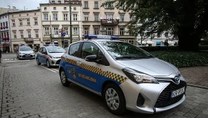 Samochody Straży Miejskiej w Krakowie