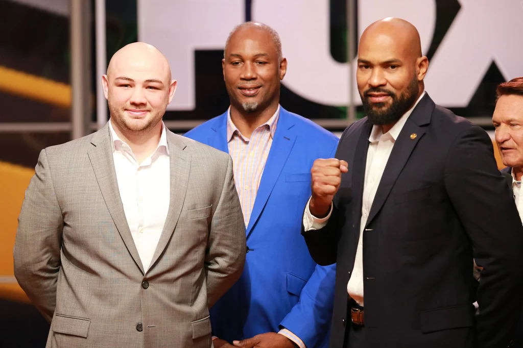 Od lewej: Adam Kownacki, Lennox Lewis i Gerald Washington Od lewej: Adam Kownacki, Lennox Lewis i Gerald Washington
