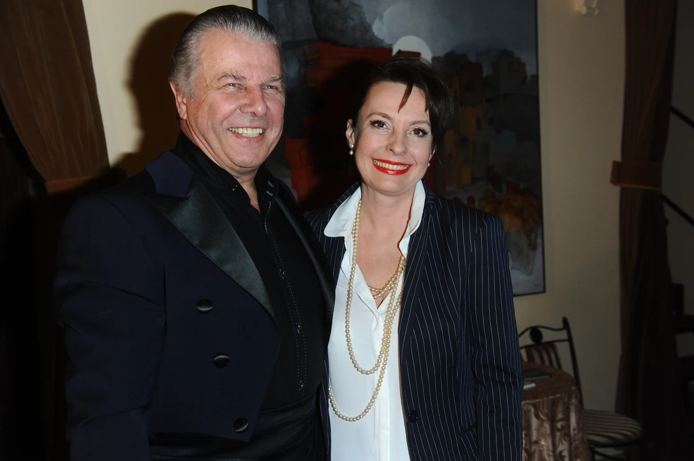 Emilian Kamiński z żoną, Justyną Sieńczyłło Emilian Kamiński z żoną, Justyną Sieńczyłło