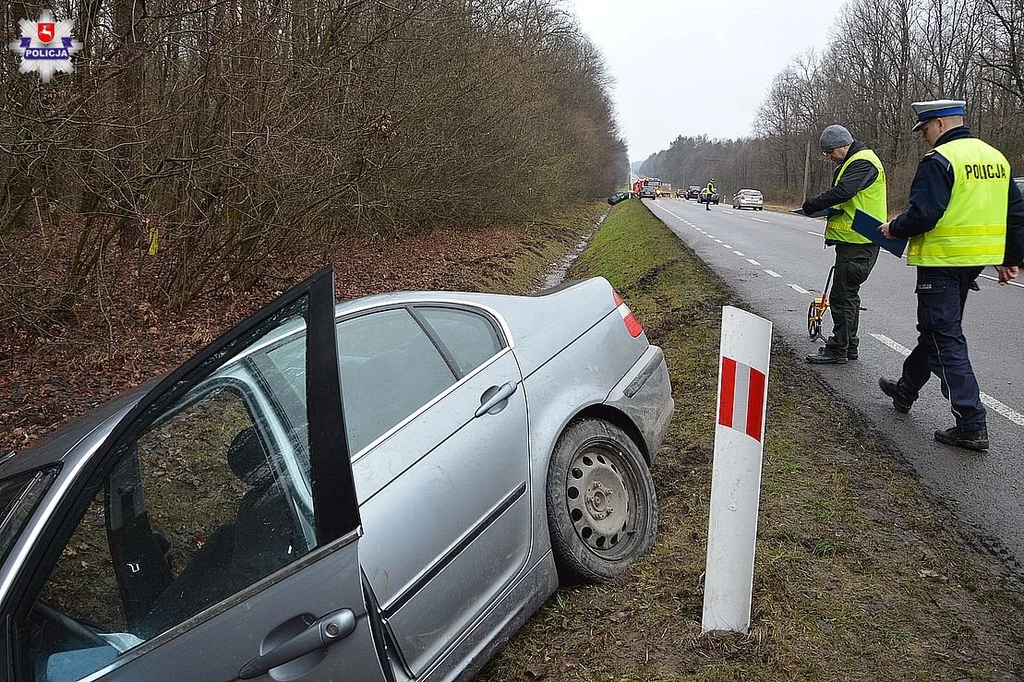 Kierowca BMW uciekł